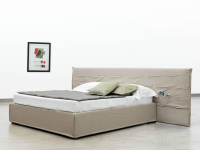 Letto con comodini integrati