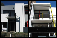 Casa Schröder: linee rette e piani ortogonali.