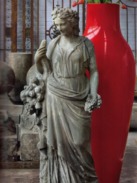 Vaso Misses Flower Power, design Philippe Starck, Kartell