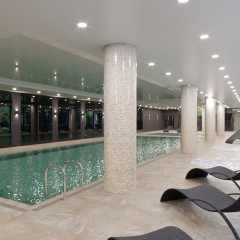 The Interior Design of the Swimming Pool and Sauna Complex - Nadmorskie Tarasy