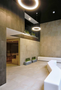 The Interior Design of the Swimming Pool and Sauna Complex - Nadmorskie Tarasy