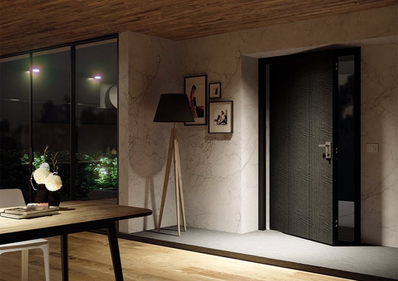 porta blindata a bilico