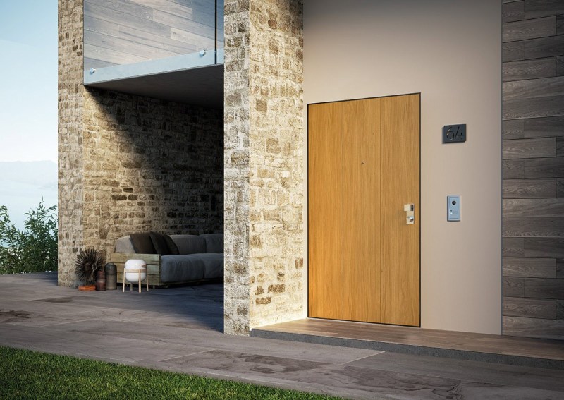 porta blindata a bilico