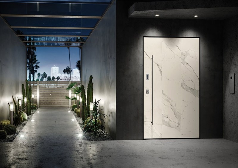 porta blindata a bilico