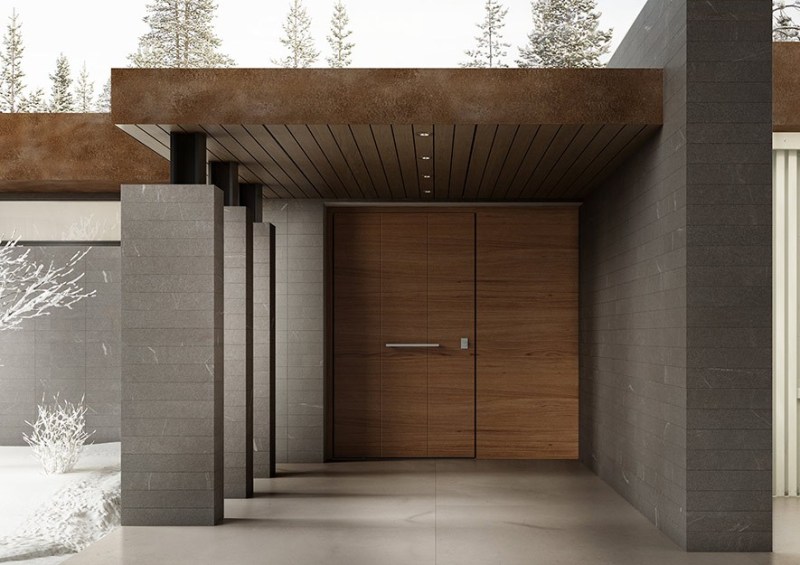 porta blindata a bilico