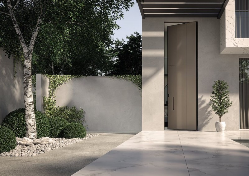 porta blindata a bilico