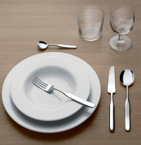 Alessi, set posate Collo Alto