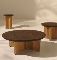 Ethimo, Cross small table, design Patrick Norguet