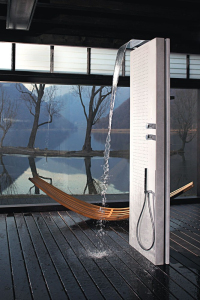 Acquapura shower column, Franco Sargiani, 2007