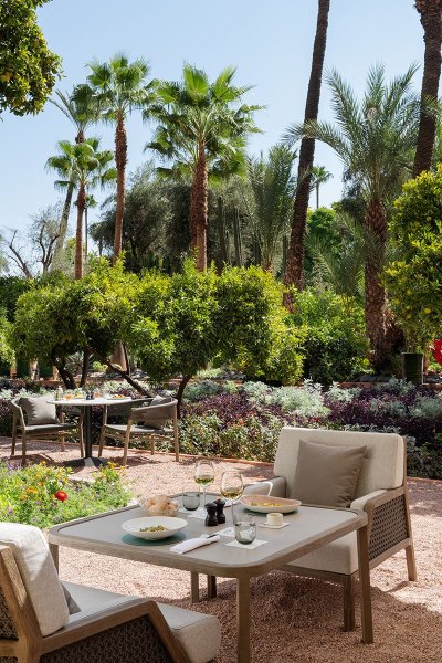 Majorelle Bar & Terrace, La Mamounia Marrakech Morocco