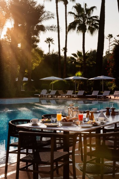 Pavillon & Bar du Piscine, La Mamounia Marrakech Morocco
