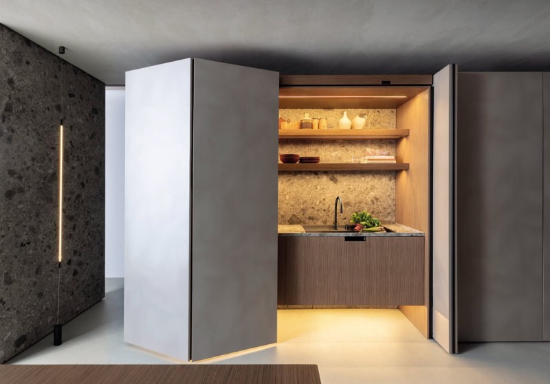 euromobil sistema cabinet folding