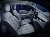 Fiat 500 full electric by Kartell  ph: courtesy Fiat-Kartell
