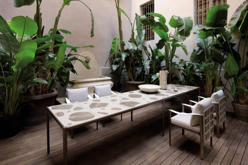 Aldìa di Giorgetti, design Carlo Colombo.