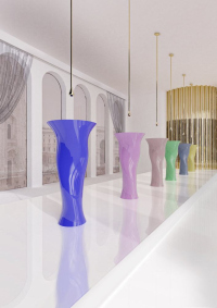 Dame di Glass Design, design Vincenzo Missanelli