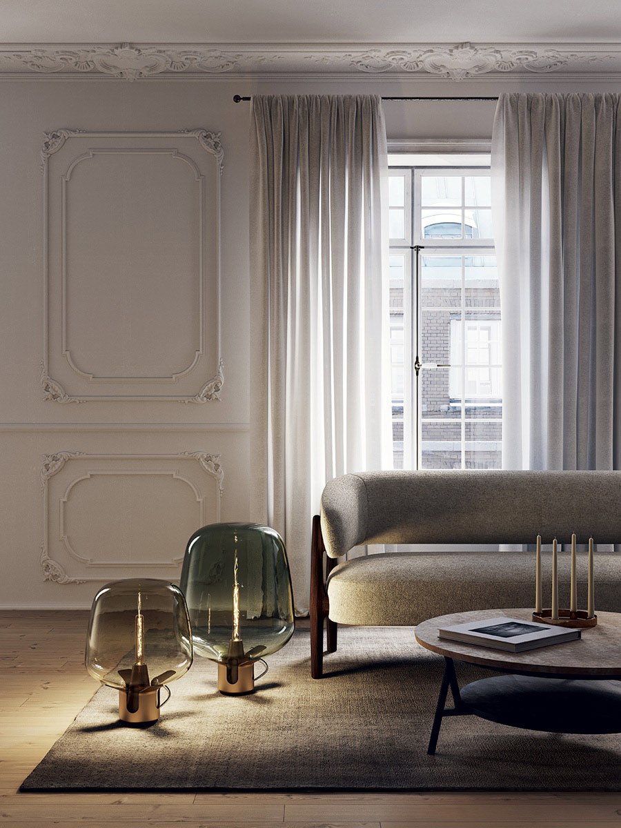 Lampada Flar di Lodes, design Patrick Norguet Lampada Flar di Lodes, design Patrick Norguet
