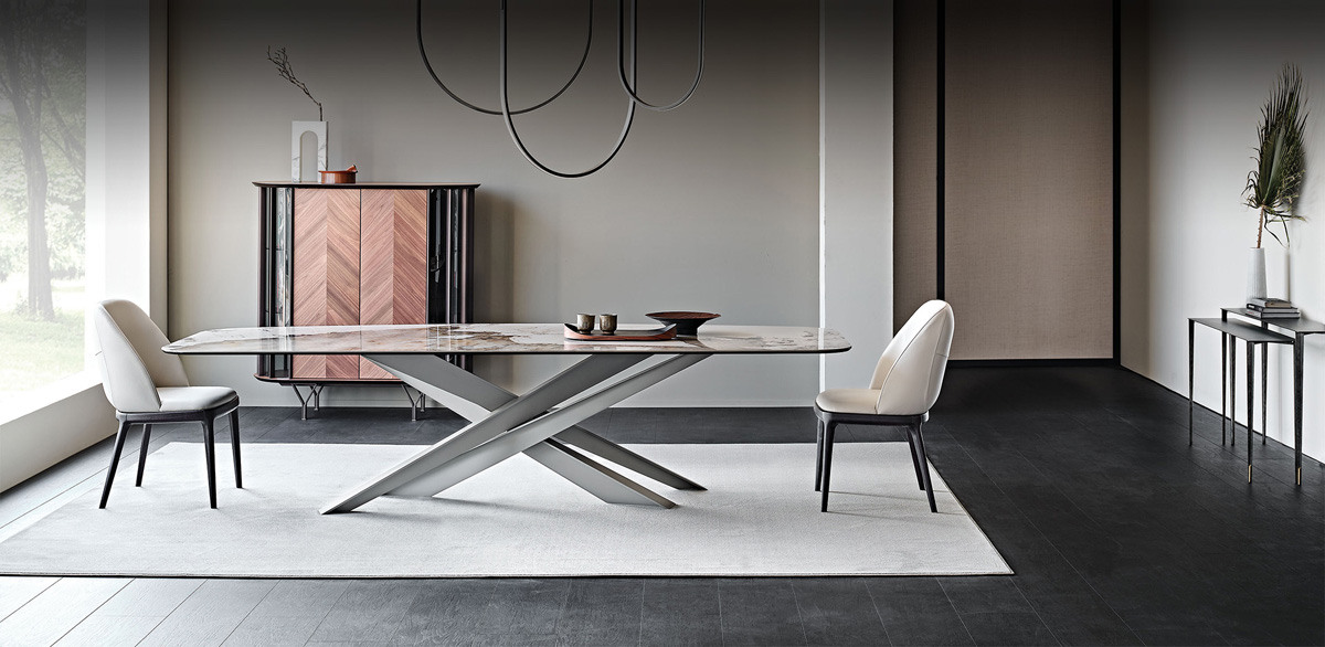 Tavolo Lancer di Cattelan Italia, design Renato Guerra Tavolo Lancer di Cattelan Italia, design Renato Guerra