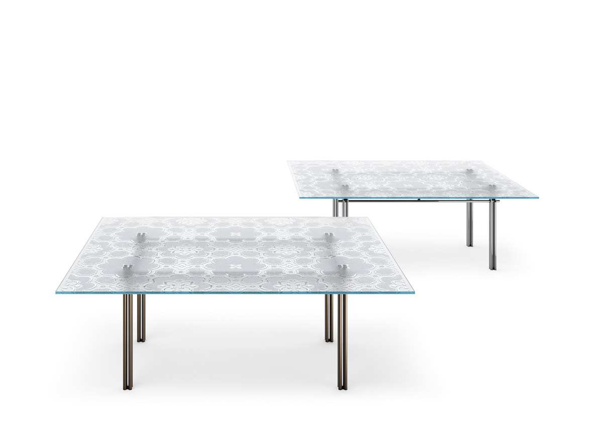 Tavolo Cristaline di Fiam, design Marcel Wanders Tavolo Cristaline di Fiam, design Marcel Wanders