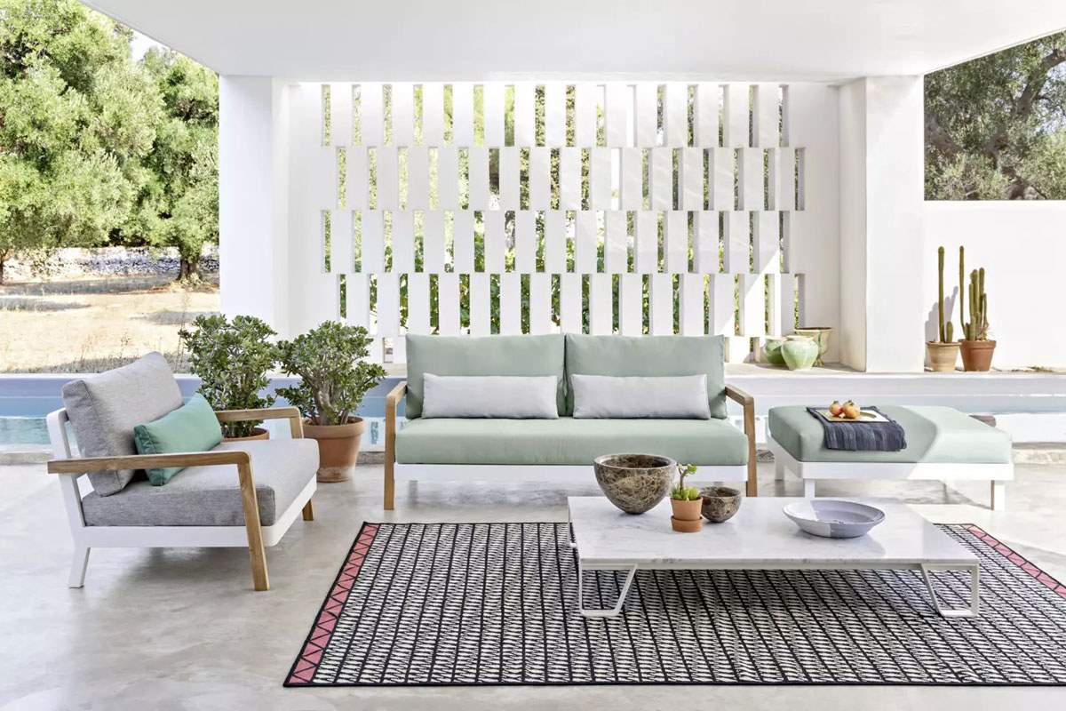 Divano Win di Gervasoni, design Paola Navone Divano Win di Gervasoni, design Paola Navone