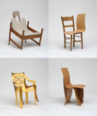 Mostra "100 Chairs in 100 Days" by Martino Gamper
