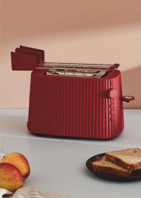 Alessi, toaster Plissè - design Michele De Lucchi