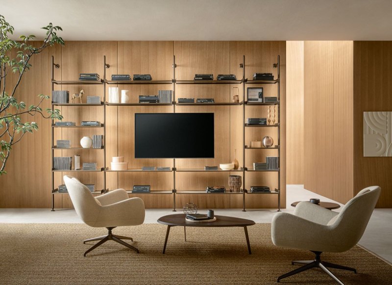 libreria techwall by riflessi