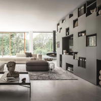 Libreria Selecta di Lema, design Officinadesign Lema, 1995