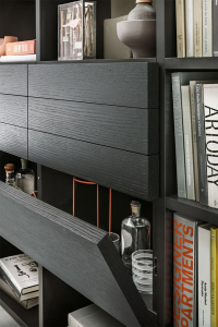 Libreria Selecta di Lema, design Officinadesign Lema, 1995