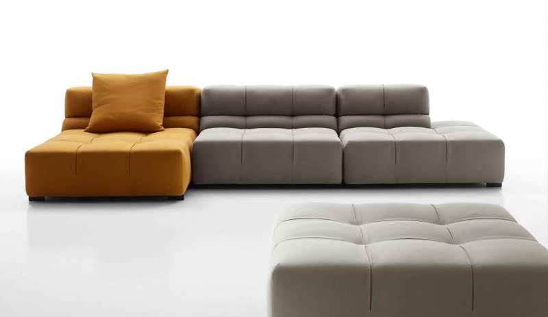 Divano componibile Tufty-Time '15 di B&B Italia