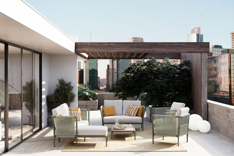 divani modulari da giardino treble