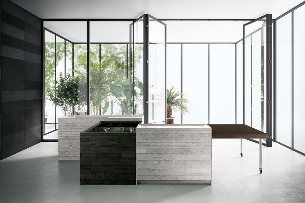 cucina professionale per casa