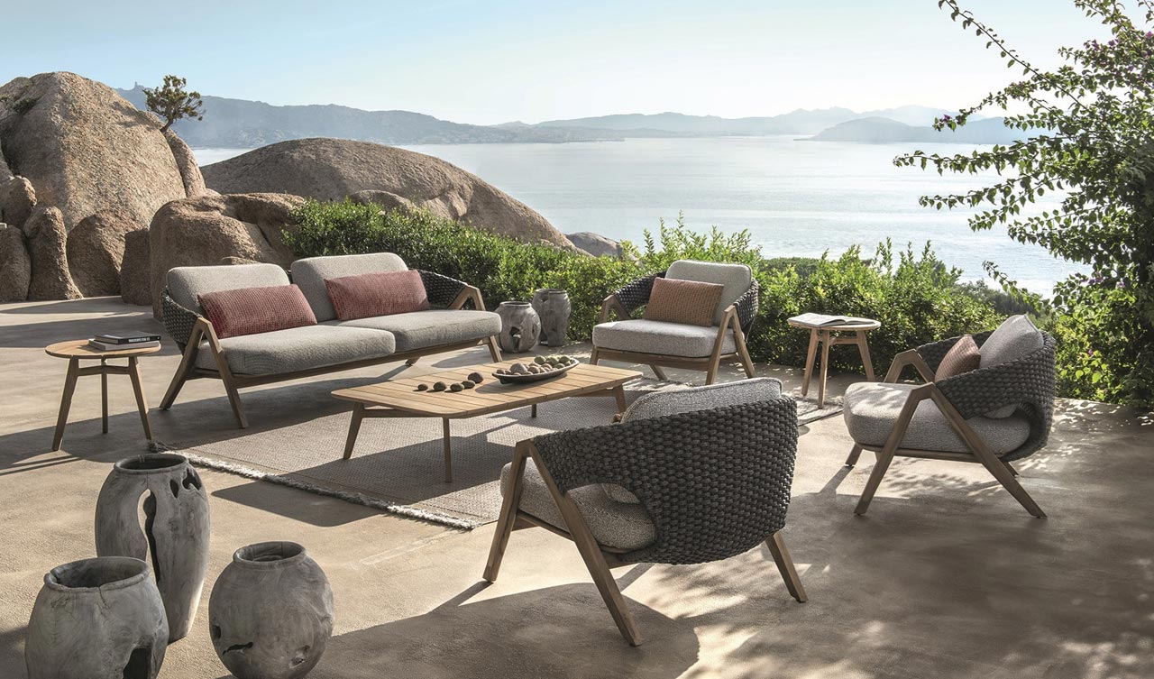 Knit, an impeccable weave of outdoor elegance and comfort