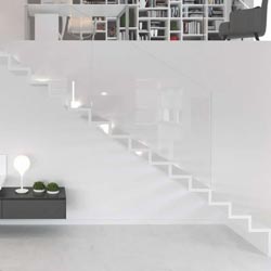 La scala trasparente.