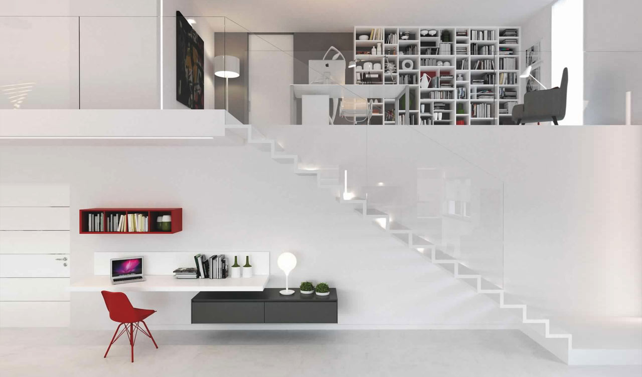 L’angolo studio perfetto? È nel sottoscala