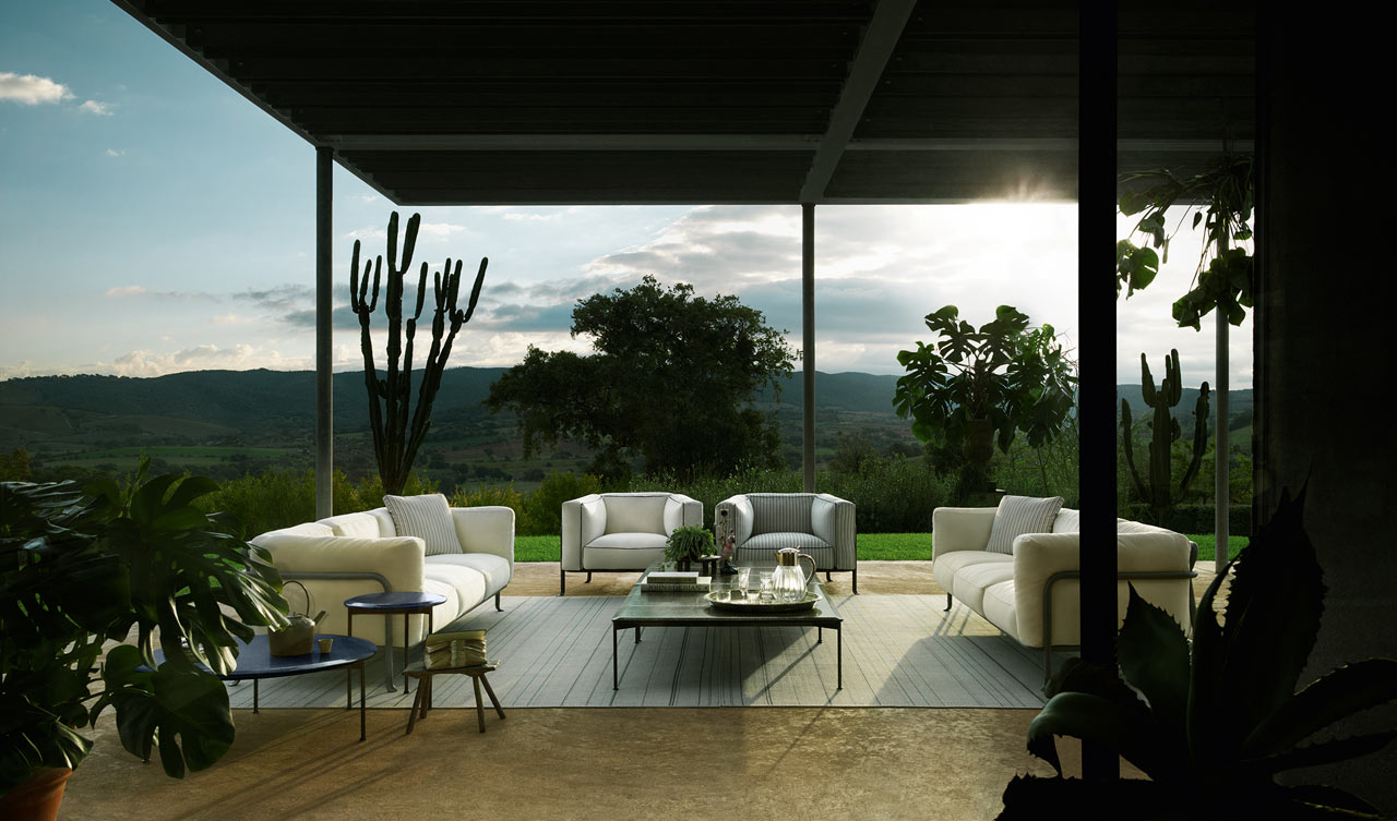 Borea di B&B Italia, l’innovazione del comfort outdoor