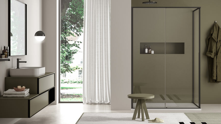 All it takes is a roomy shower