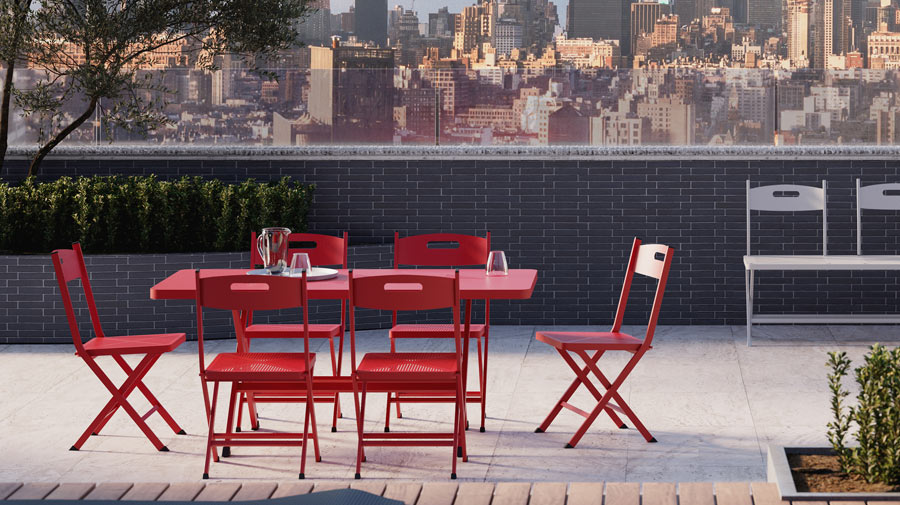 Exi by Unopiù: aluminum creates new outdoor spaces