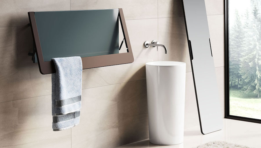 Opens similarly to a Window: the latest radiator by Cordivari