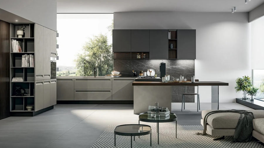 A taste for minimalism in the kitchen