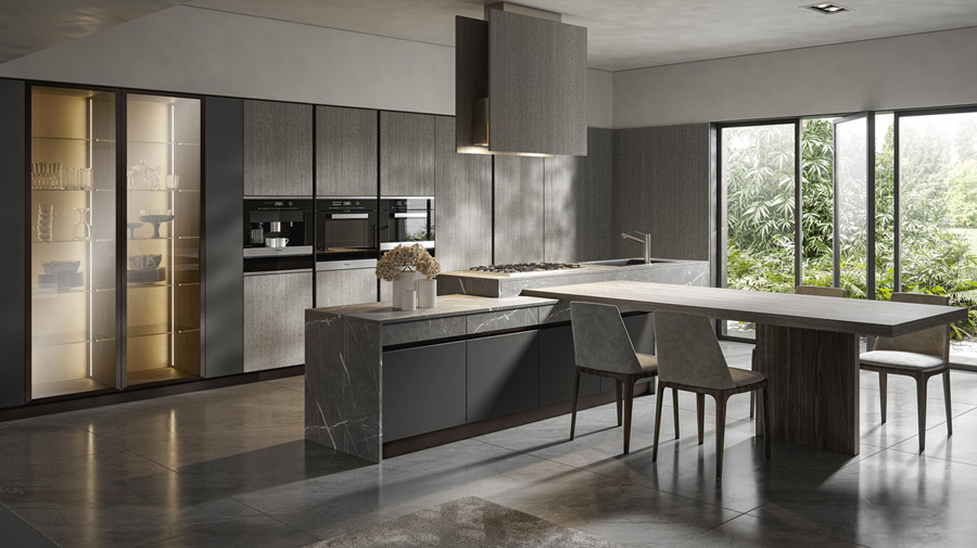 The kitchen island: the soul of convivial style