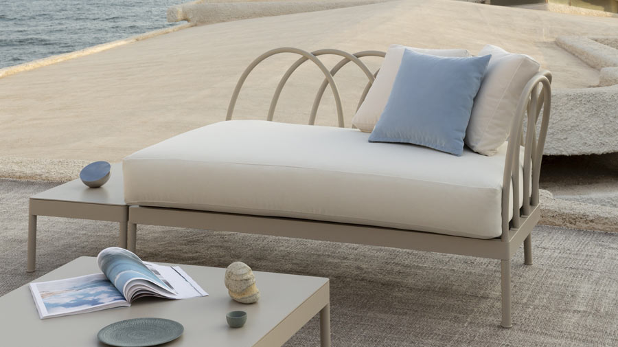 Les Arcs by Unopiù, the new details of outdoor style