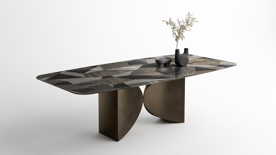 Meet Table Supersalone Limited Edition by LAGO, the aesthetics of balance in a table