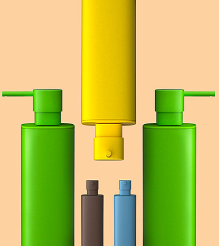 Bold wellness in the multi-colored bathroom