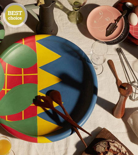 Decorative plates, or new stylish recipes to serve at the table