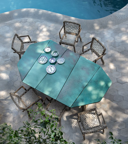 Rafael by Ethimo, outdoor dining in style