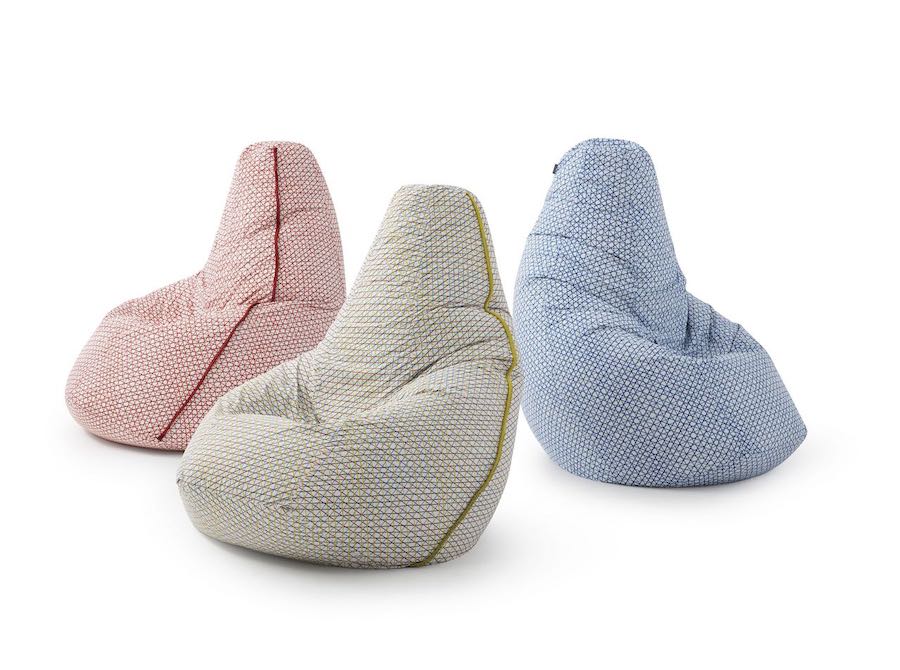 Sacco goes green: pop design icon is 100% eco-friendly