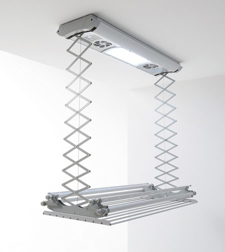 Drying rack: Foxydry, the space-saving and remote-controlled model
