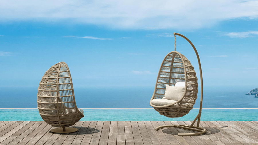 Panama Egg by Talenti, shell-shaped comfort