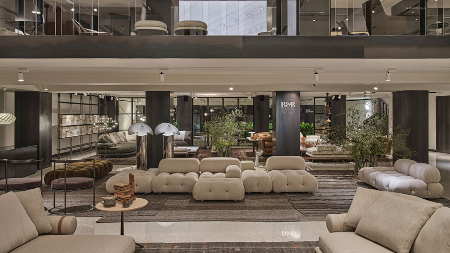 B&B Italia Design Studio, the Milanese hub of contemporary design