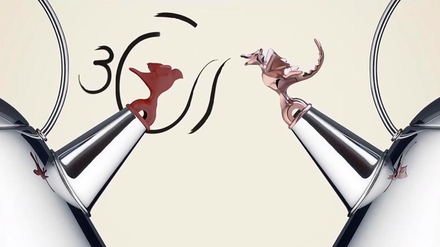 30 candles for the 9093 kettle by Alessi